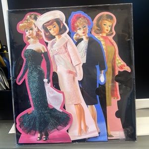 Rare set of 5 Mattel Barbie CARDS